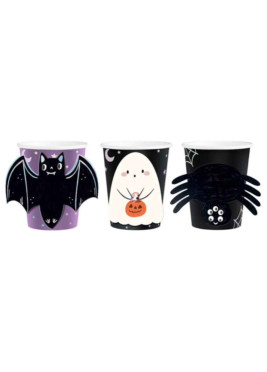 Kubeczki HALLOWEEN SPOOKY FRIENDS (6szt.) zestaw diy