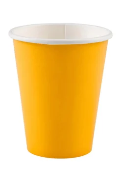 Kubeczki jednorazowe ŻÓŁTE (8szt.)
