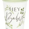 Kubeczki na baby shower BOTANICAL (8szt.)