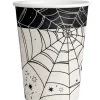 Kubeczki na Halloween PAJĘCZYNA (8 szt.)