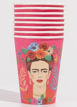 Kubeczki papierowe BOHO Frida 340ml (8szt.)