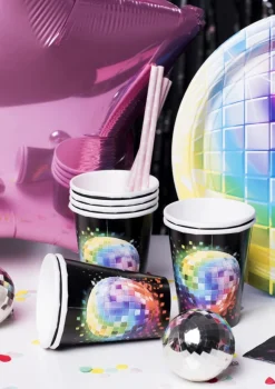 Kubeczki papierowe DISCO (8szt.)