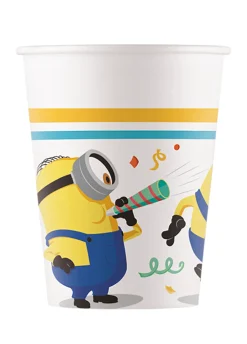 Kubeczki papierowe Minionki 8szt.