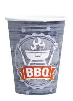 Kubeczki papierowe na grilla BBQ (8szt.)