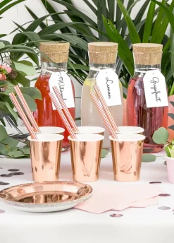 Kubeczki papierowe ROSE GOLD