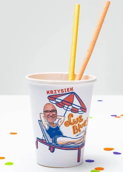 Kubeczki personalizowane na imprezę emerytalną EMERYTURA (8szt.)