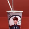 Kubeczki personalizowane na urodziny rowerzysty ROWEROWO (8szt.)