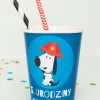 Kubeczki personalizowane STRAŻAK (8szt.)