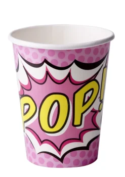 Kubeczki PINK POP ART (8szt.)