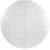Lampion papierowy BIAŁY (45cm)
