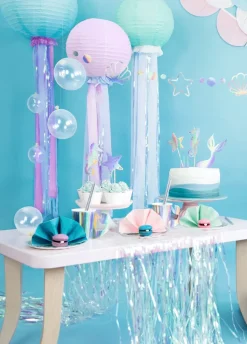 Lampion papierowy JASNORÓŻOWY (25cm)