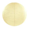 Lampion papierowy KREMOWY (25cm)