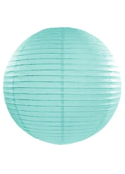 Lampion papierowy TIFFANY BLUE (35cm)