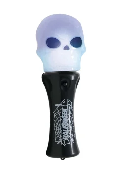 Latarka na Halloween CZASZKA gadżet halloweenowy