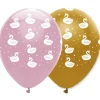Lateksowe balony ŁABĘDZIE (6szt.)