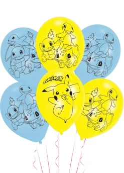 Lateksowe balony POKEMON (6szt.)