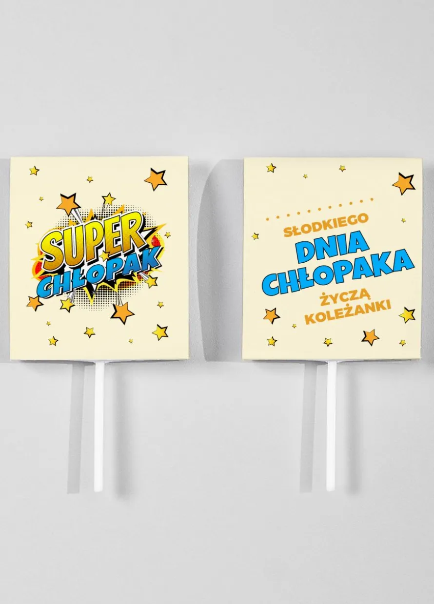 Lizaki na Dzień Chłopaka SUPERCHŁOPAK 8 szt.