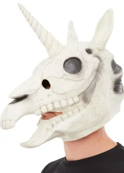 Maska halloweenowa CZASZKA JEDNOROŻCA