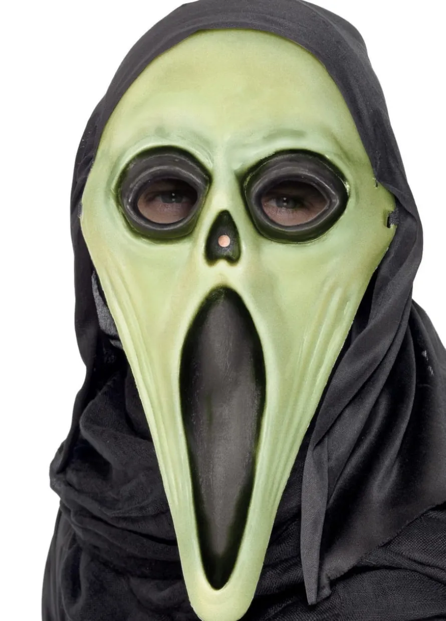 Maska KRZYK w kapturze Halloween