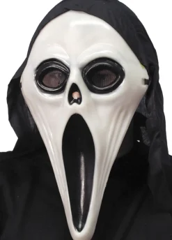 Maska KRZYK w kapturze Halloween