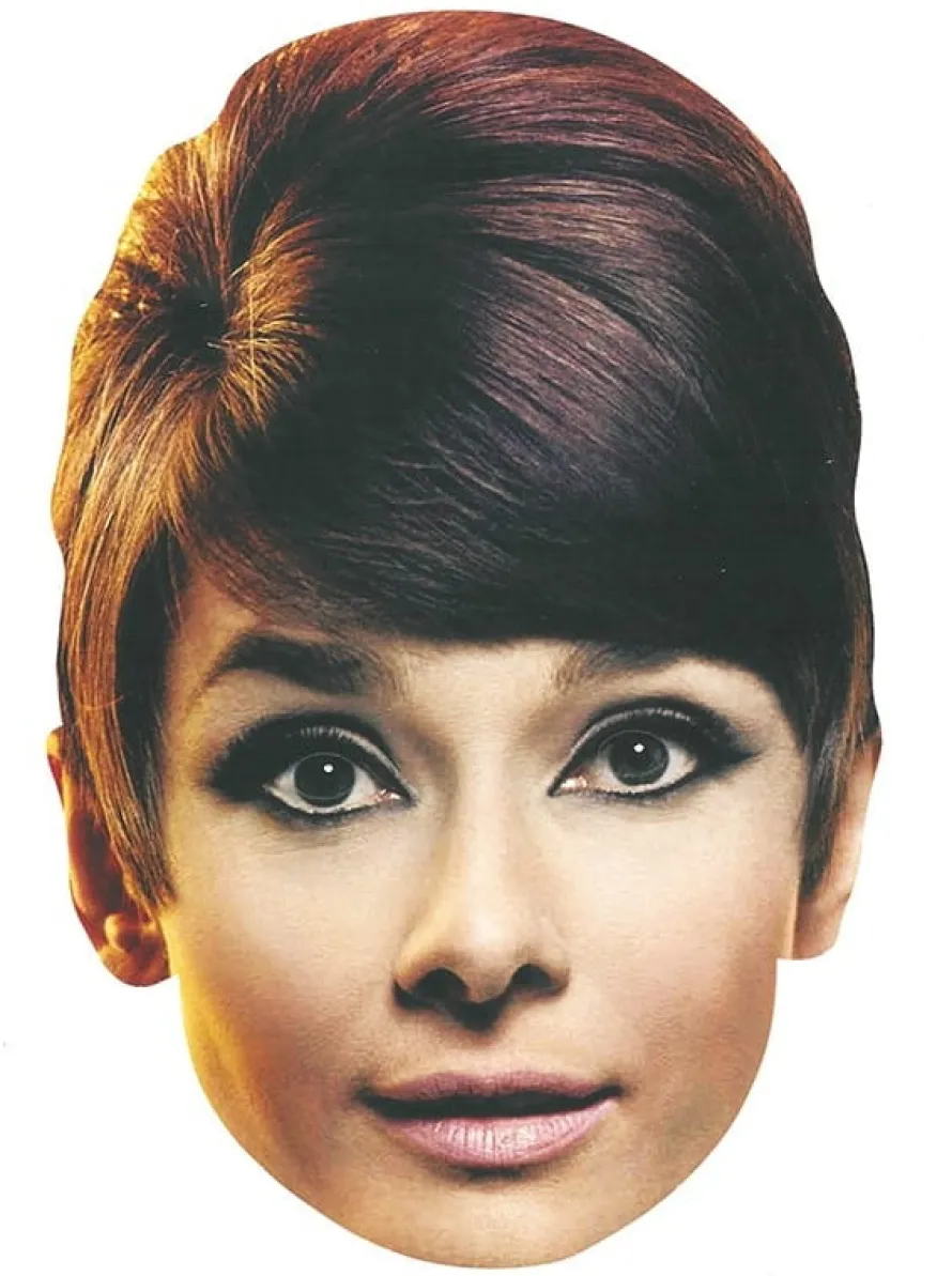 Maska tekturowa AUDREY HEPBURN