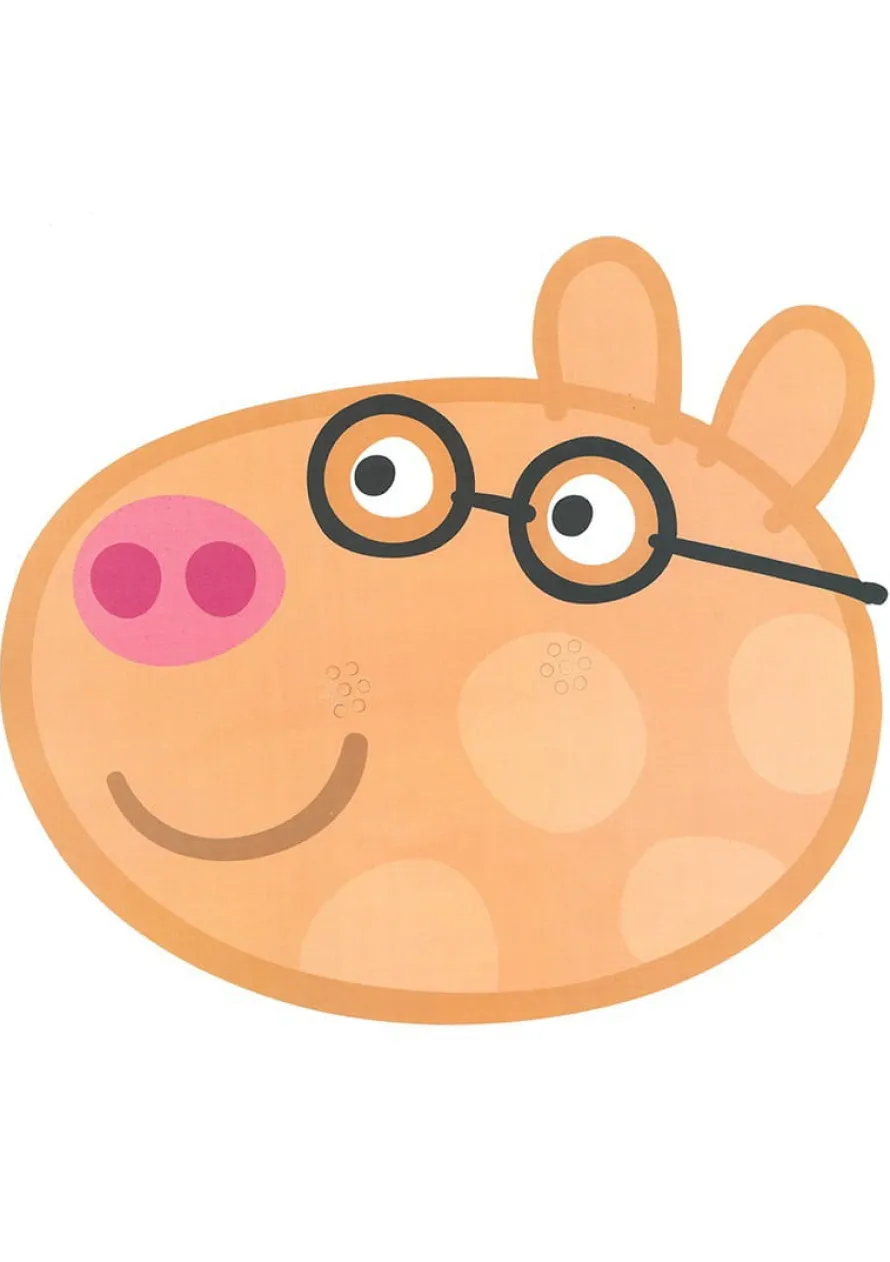 Maska tekturowa KUCYK PEDRO Świnka Peppa