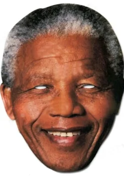Maska tekturowa NELSON MANDELA
