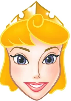 Maska tekturowa ŚPIĄCA KRÓLEWNA Księżniczki Disney