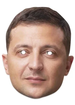 Maska tekturowa WOŁODYMYR ZEŁENSKI