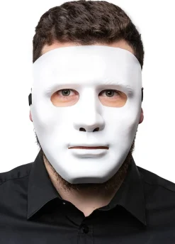 Maska twarz biała