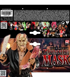 Maska ZOMBIE maska na Halloween