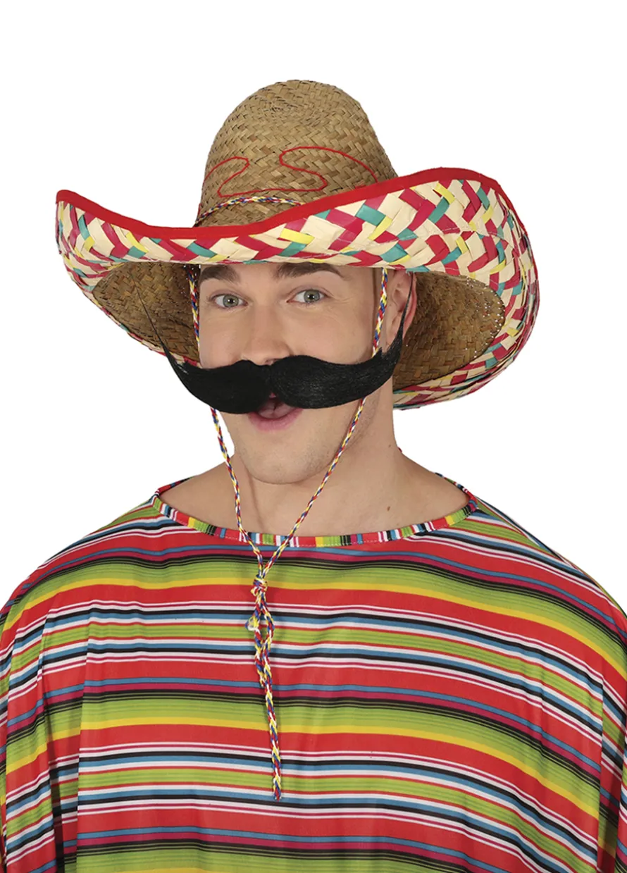 Meksykański kapelusz pleciony SOMBRERO MEKSYKAŃSKIE