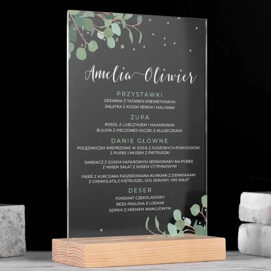 Menu weselne WIANEK