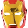 Metaliczna maska IRON MAN dodatek do kostiumu