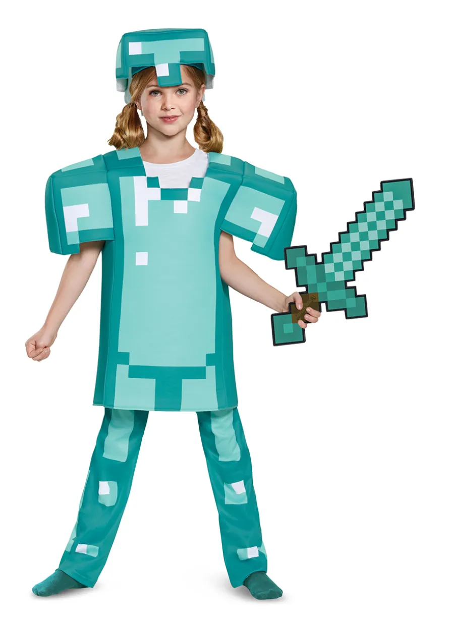 Miecz DIAMENTOWY Minecraft dodatek do stroju