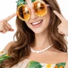 ŚMIESZNE okulary ANANASY w stylu hawajskim