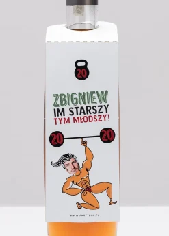 Śmieszne zawieszki na wódkę SIŁACZ (4szt.)