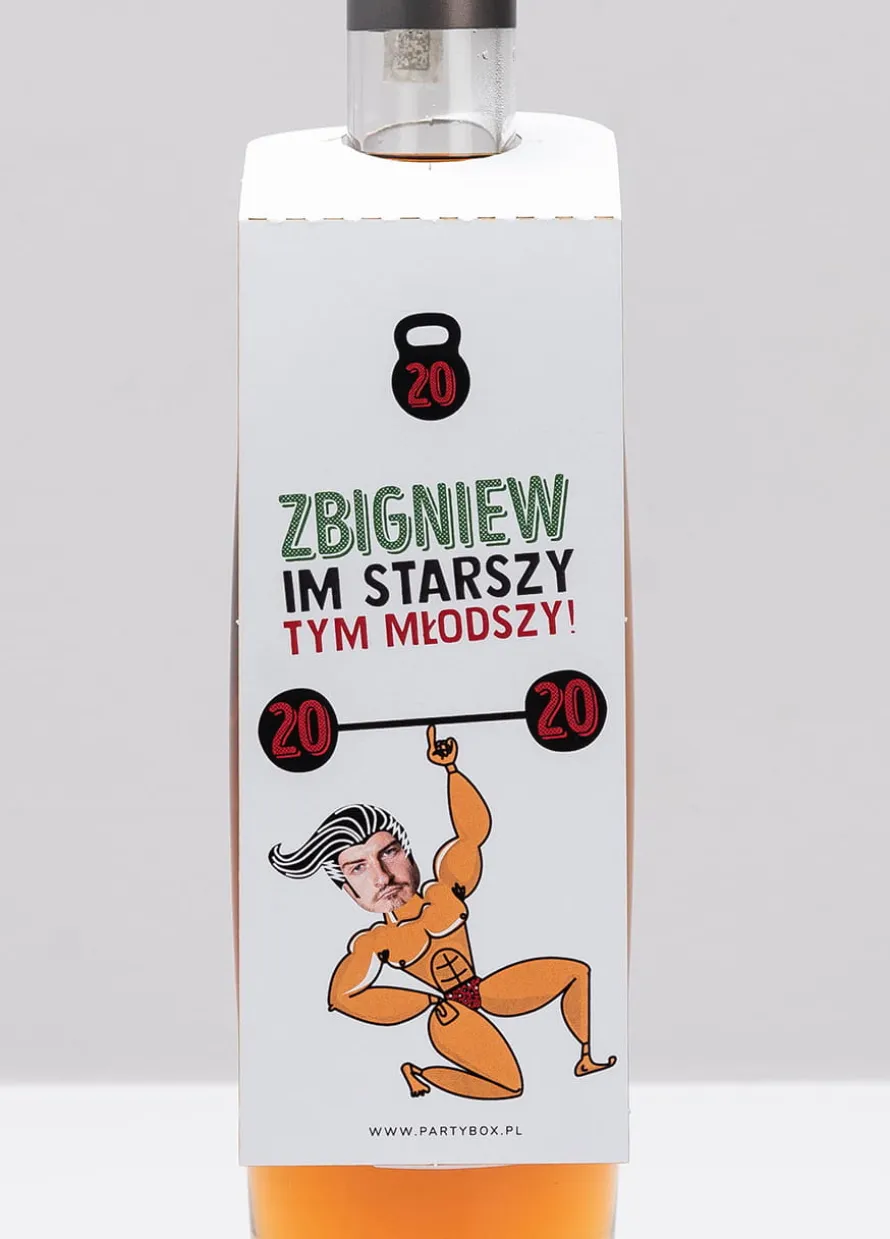 Śmieszne zawieszki na wódkę SIŁACZ (4szt.)