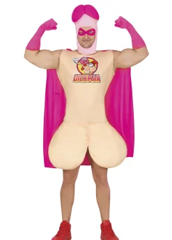 Śmieszny strój męski DICKMAN - L