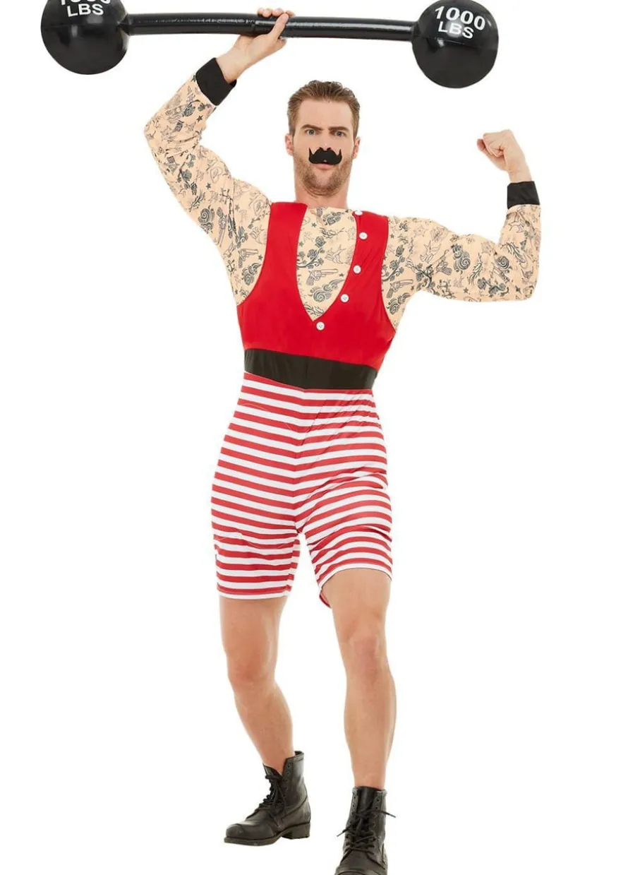 Śmieszny strój STRONGMAN deluxe