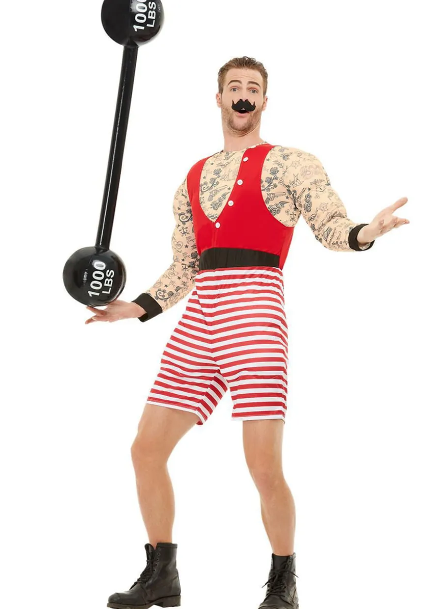 Śmieszny strój STRONGMAN deluxe