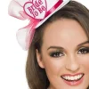 Mini kapelusz biały BRIDE TO BE kapelusz na wieczór panieński