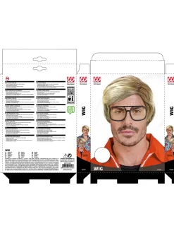 Męska peruka blond SKAZANIEC