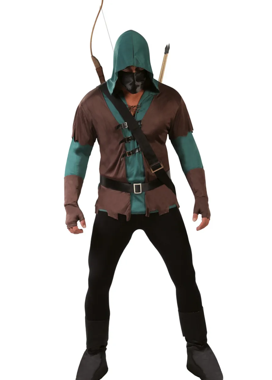 Męski strój karnawałowy ROBIN HOOD łucznik - M