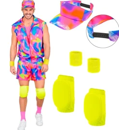 Męski strój w stylu lat 80s ROLLERBOY