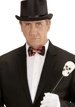 Muszka HORROR dodatek do stroju na Halloween