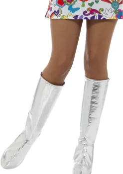 Nakładki na buty DISCO srebrne