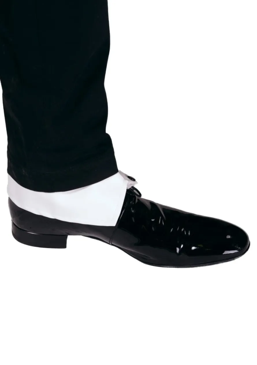 Nakładki na buty elegancki dodatek do kostiumu gangstera