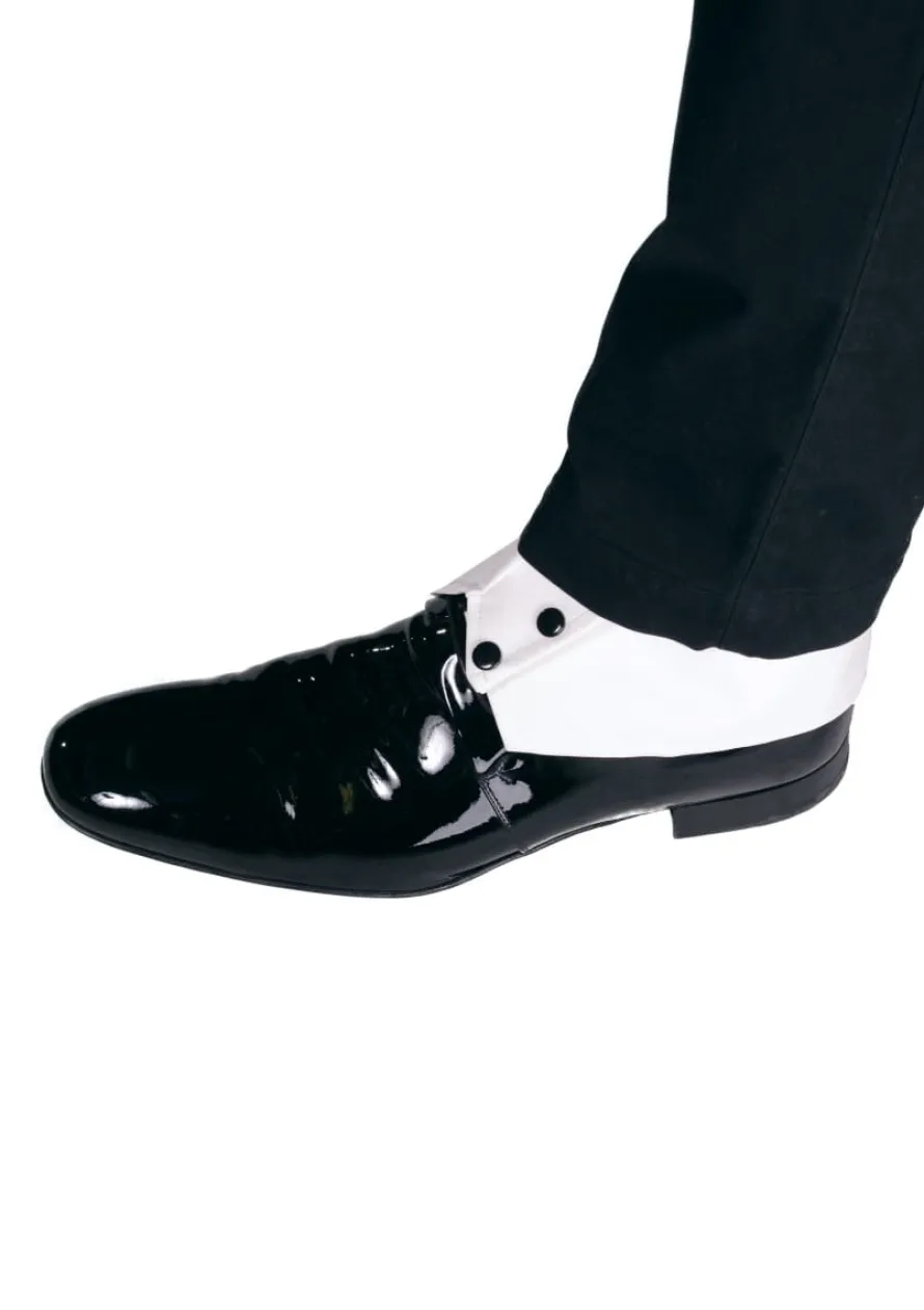 Nakładki na buty elegancki dodatek do kostiumu gangstera