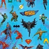 Naklejki dla dzieci z superbohaterami LIGA SPRAWIEDLIWOŚCI